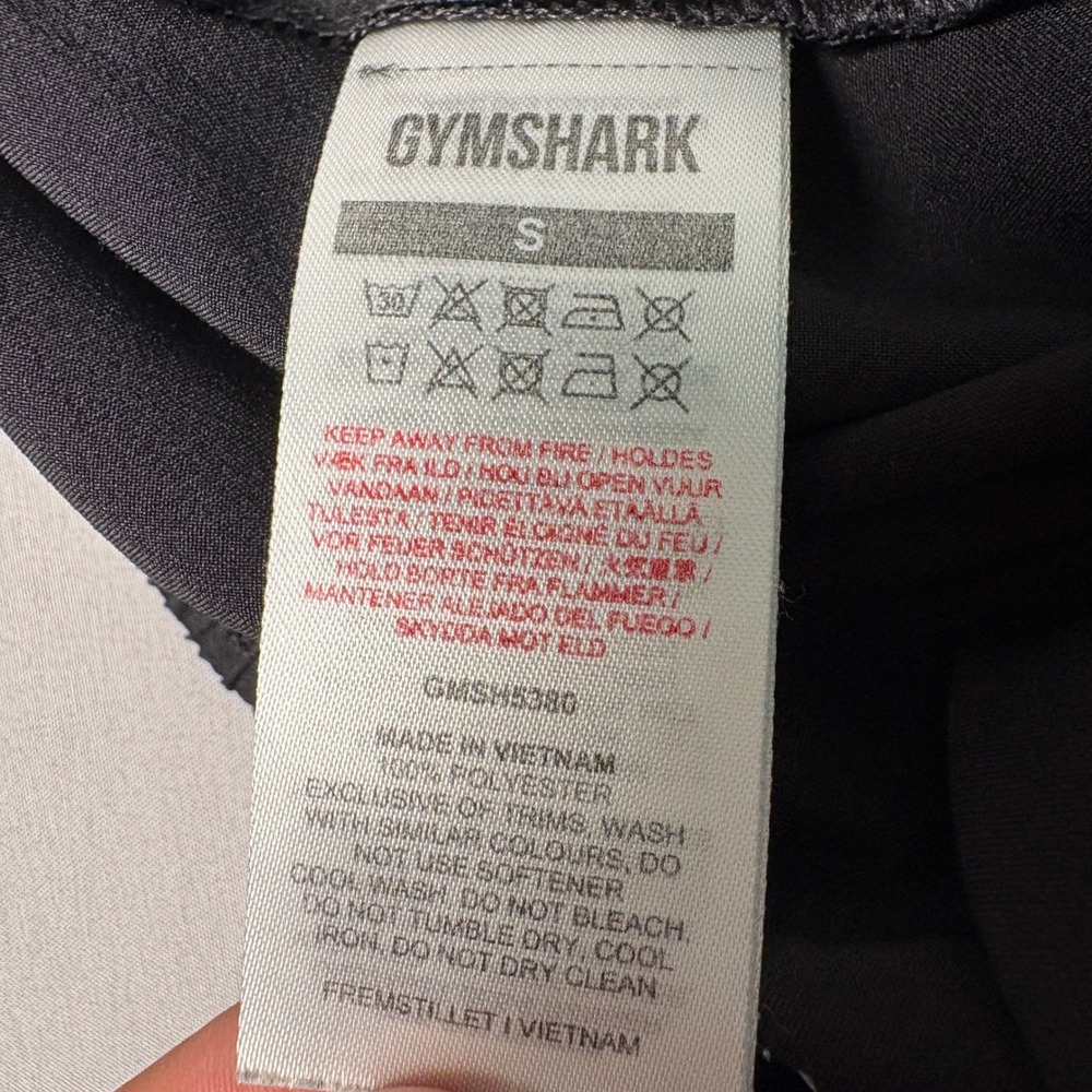 Gymshark Arrival Shorts Mens Small Black Athletic Gym Training GMSH5380 7 Inch - Picture 4 of 6